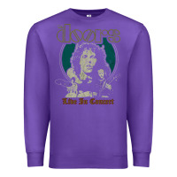 Purple the doors live in concert Premium Sweatshirt - artisFamous
