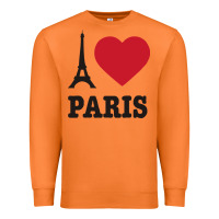 Carrot i love paris eiffel tower funny Premium Sweatshirt - artisFamous