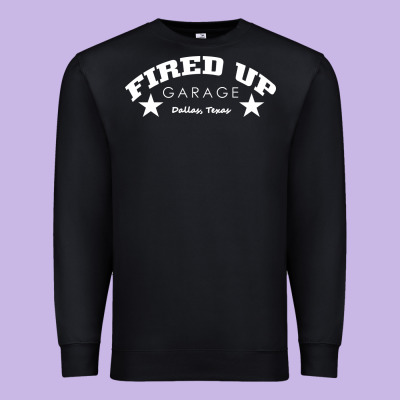 Fired Up Garage Premium Sweatshirt Designed By Artisfamous
