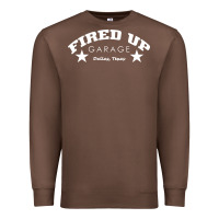 Chestnut fired up garage Premium Sweatshirt - artisFamous