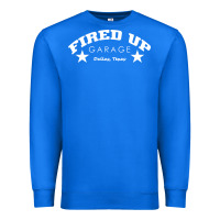 True Royal fired up garage Premium Sweatshirt - artisFamous