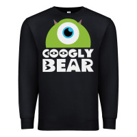 Black googly bear Premium Sweatshirt - artisFamous