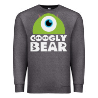 Charcoal Heather googly bear Premium Sweatshirt - artisFamous