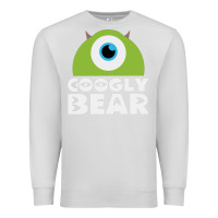 Dove Grey googly bear Premium Sweatshirt - artisFamous