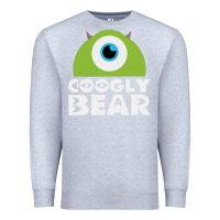 Heather Grey googly bear Premium Sweatshirt - artisFamous