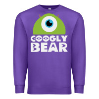 Purple googly bear Premium Sweatshirt - artisFamous