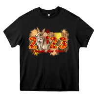 Black chinese new year 2023 rabbit year Heavy Core Tee - CowGirlArtShop