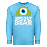 Ocean Blue googly bear Premium Sweatshirt - artisFamous