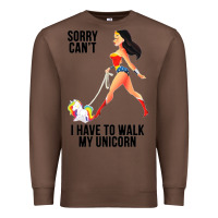 Chestnut wonder woman sorry can't Premium Sweatshirt - artisFamous