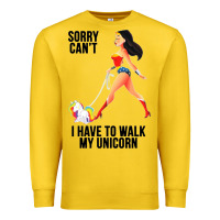 Lemon wonder woman sorry can't Premium Sweatshirt - artisFamous