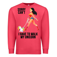 Cardinal wonder woman sorry can't Premium Sweatshirt - artisFamous