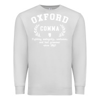 Dove Grey funny english grammar nerd Premium Sweatshirt - artisFamous