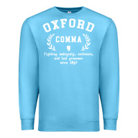 Ocean Blue funny english grammar nerd Premium Sweatshirt - artisFamous