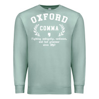 Seafoam funny english grammar nerd Premium Sweatshirt - artisFamous