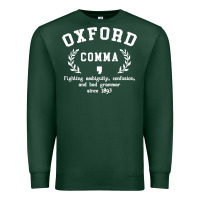 Sports Green funny english grammar nerd Premium Sweatshirt - artisFamous