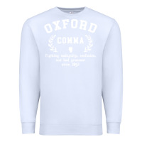 White funny english grammar nerd Premium Sweatshirt - artisFamous