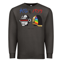 Smoke DAFTPUNK Japanese Premium Sweatshirt - artisFamous