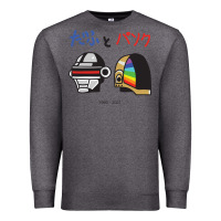 Charcoal Heather DAFTPUNK Japanese Premium Sweatshirt - artisFamous