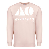 Pale Pink australian open Premium Sweatshirt - artisFamous