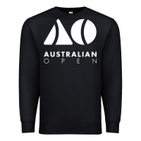 Black australian open Premium Sweatshirt - artisFamous