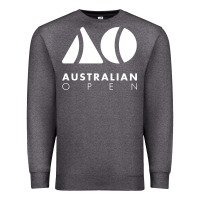 Charcoal Heather australian open Premium Sweatshirt - artisFamous