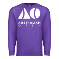 Purple australian open Premium Sweatshirt - artisFamous