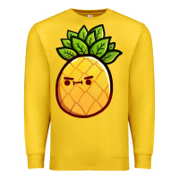 Lemon pineapple fruits Premium Sweatshirt - artisFamous