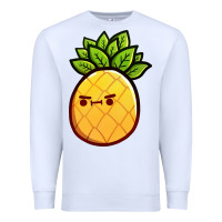 White pineapple fruits Premium Sweatshirt - artisFamous