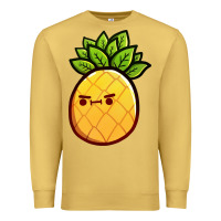 Antique Gold pineapple fruits Premium Sweatshirt - artisFamous