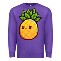 Purple pineapple fruits Premium Sweatshirt - artisFamous