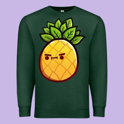 Pineapple Fruits Premium Sweatshirt Designed By Artisfamous