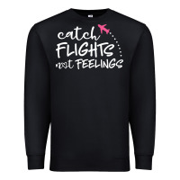 Black flights Premium Sweatshirt - artisFamous