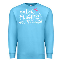 Ocean Blue flights Premium Sweatshirt - artisFamous