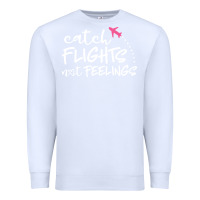 White flights Premium Sweatshirt - artisFamous