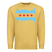 Antique Gold awesome chicago city Premium Sweatshirt - artisFamous