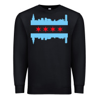 Black awesome chicago city Premium Sweatshirt - artisFamous