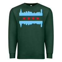 Sports Green awesome chicago city Premium Sweatshirt - artisFamous