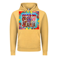Vintage Mustard Football Mama Vintage Hoodie - CowhideDigitalArt