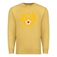 Antique Gold mighty eighth   8th anniversary Premium Sweatshirt - artisFamous