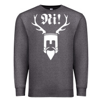 Charcoal Heather monty comedy python Premium Sweatshirt - artisFamous