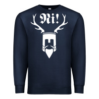 Navy monty comedy python Premium Sweatshirt - artisFamous