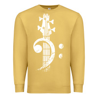 Antique Gold musical guitar bass Premium Sweatshirt - artisFamous