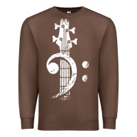 Chestnut musical guitar bass Premium Sweatshirt - artisFamous