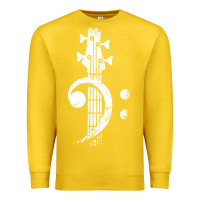 Lemon musical guitar bass Premium Sweatshirt - artisFamous