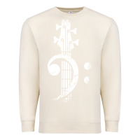 Sandshell musical guitar bass Premium Sweatshirt - artisFamous