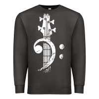 Smoke musical guitar bass Premium Sweatshirt - artisFamous