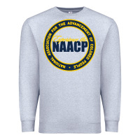 Heather Grey naacp Premium Sweatshirt - artisFamous