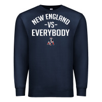 Navy new england everybody Premium Sweatshirt - artisFamous