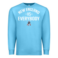 Ocean Blue new england everybody Premium Sweatshirt - artisFamous