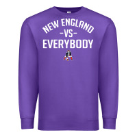 Purple new england everybody Premium Sweatshirt - artisFamous
